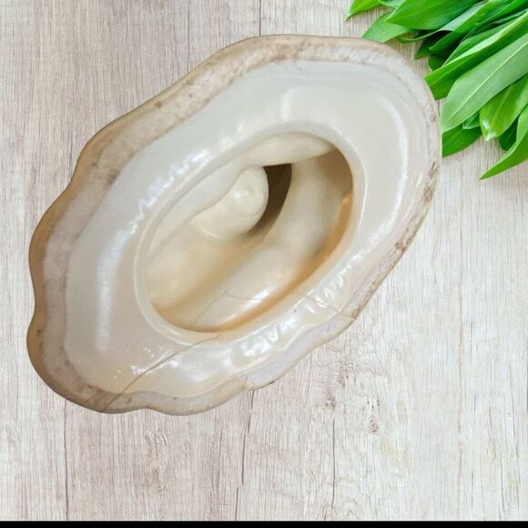 Magnolia Hull Pottery Garniture Set - Picture 7 of 12